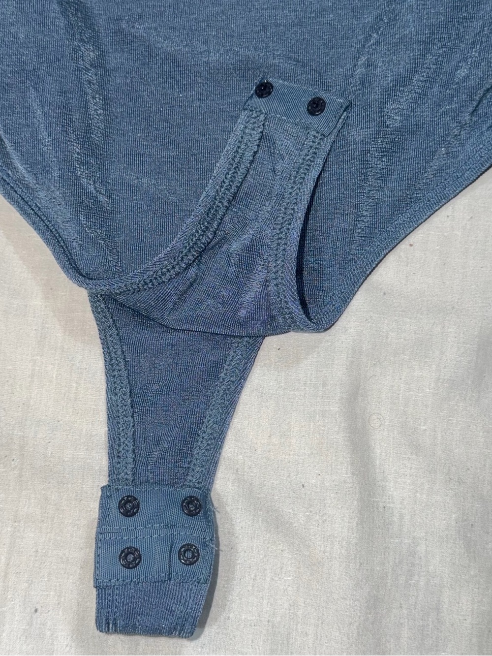 NWT JLUXLABEL Blue Ruched Bodysuit Midi Skirt 2 Piece Set M - Picture 9 of 12